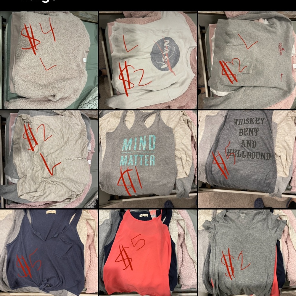 Women’s clothes purge!